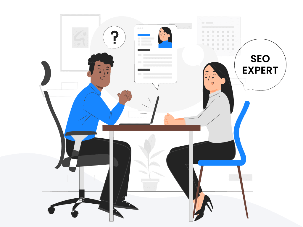 negotiation between a client and seo before hiring a local seo expert