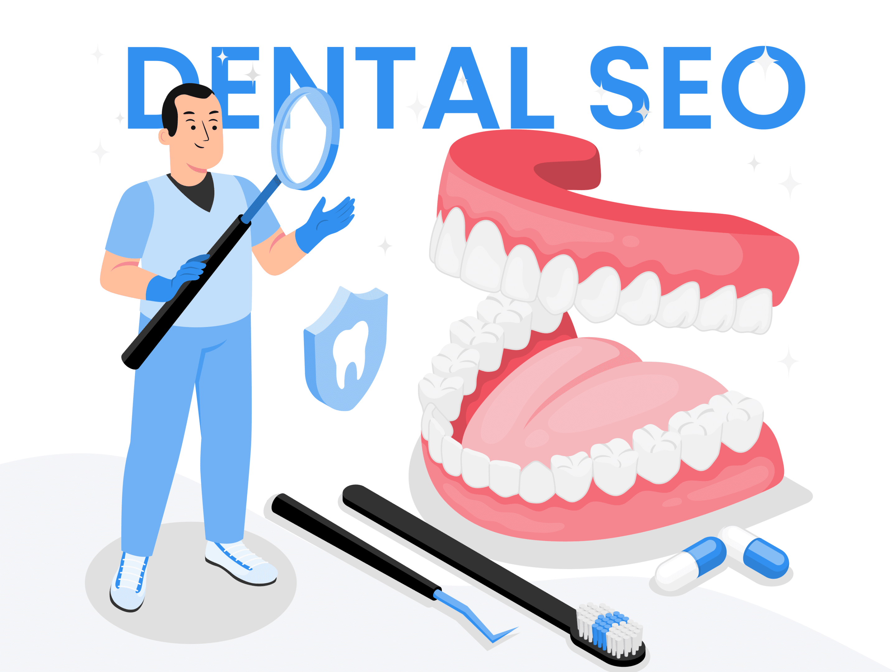 Featured Image for Dental SEO, why should dentists use SEO