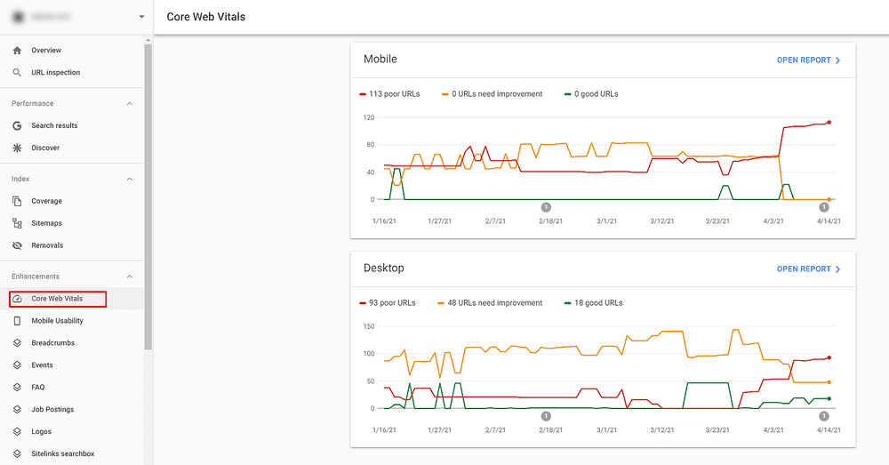 core web vitals