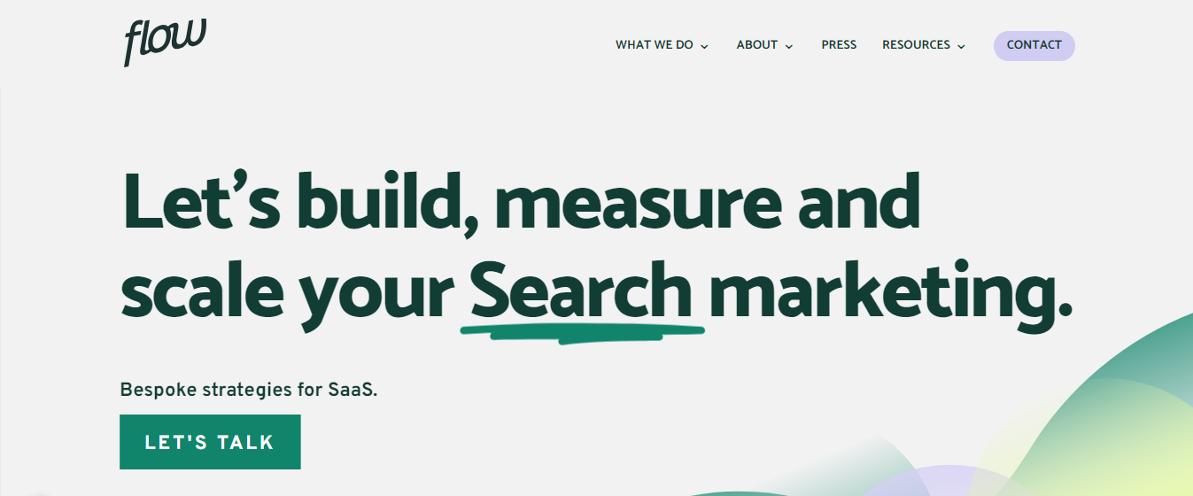 Flow Homepage