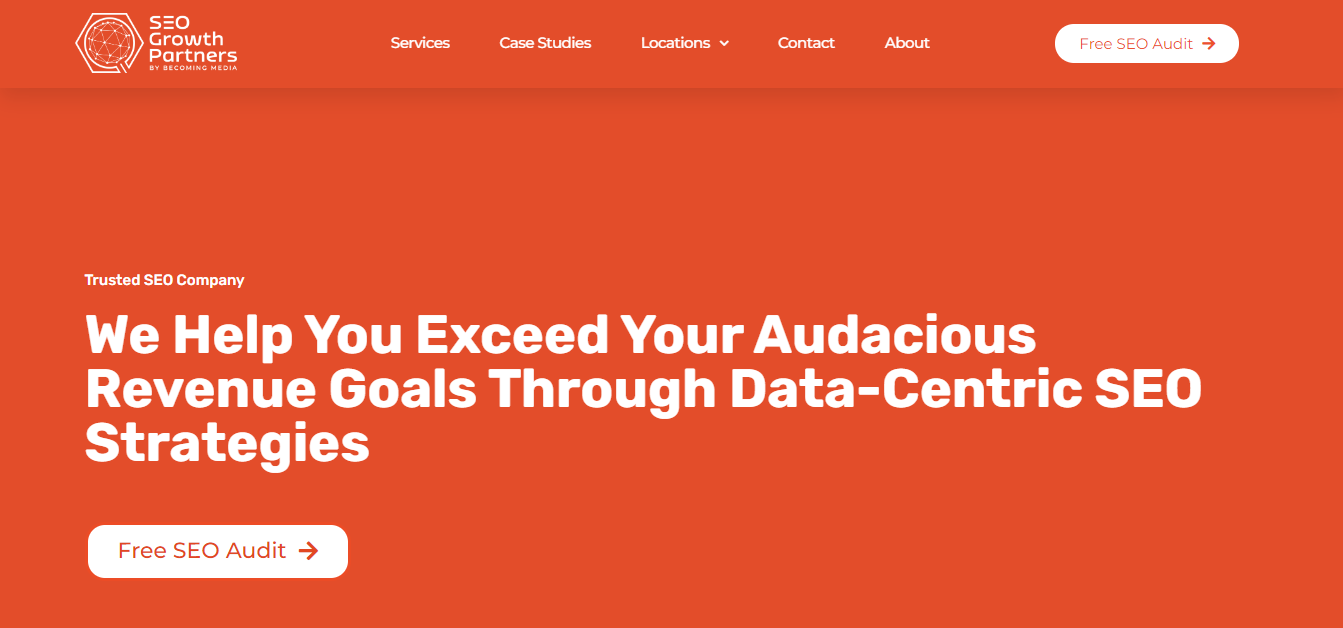 SEO Growth Partners Homepage