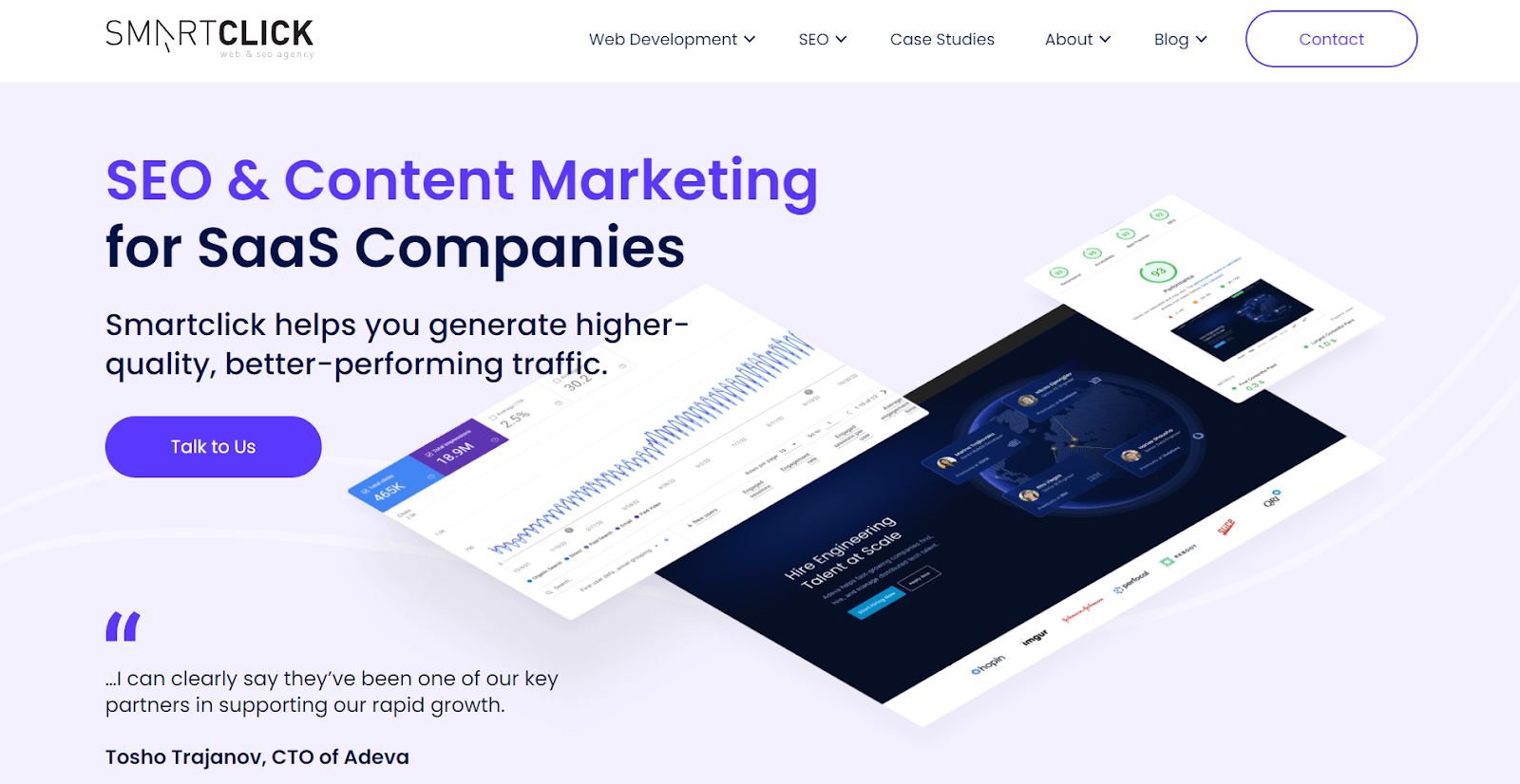 SmartClick Homepage