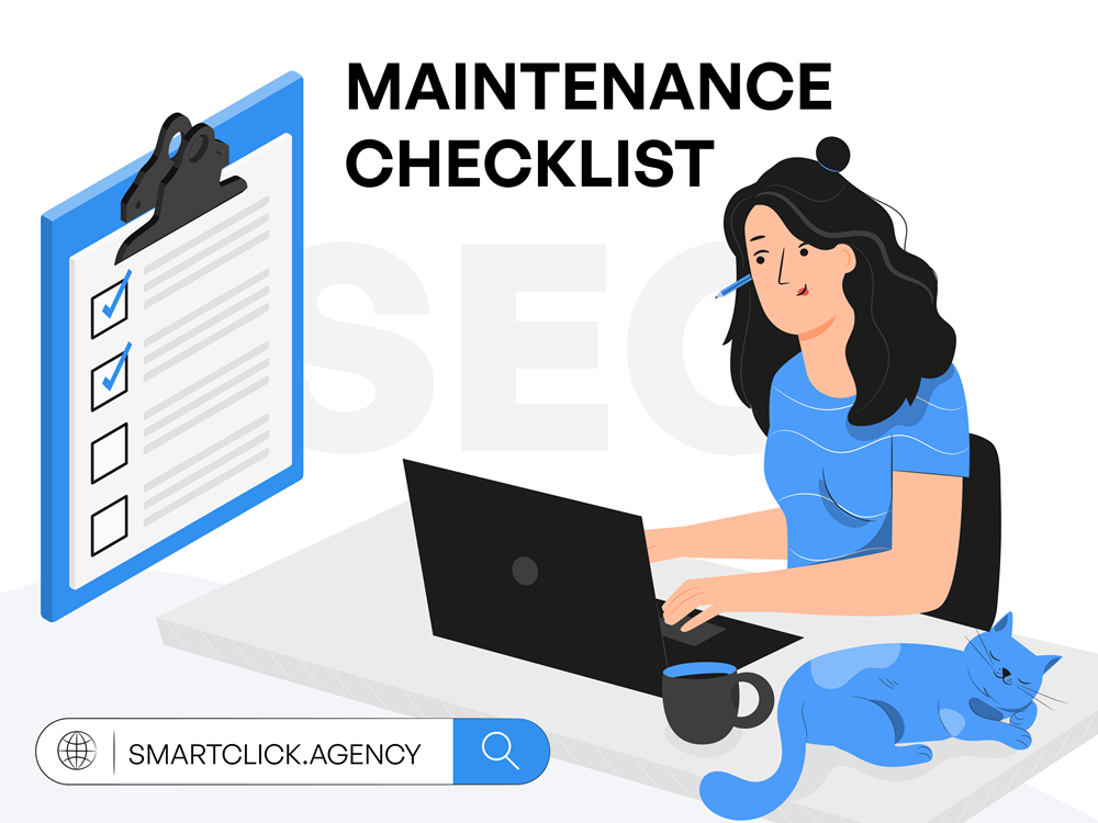 seo maintenance checklist - working on a seo strategy
