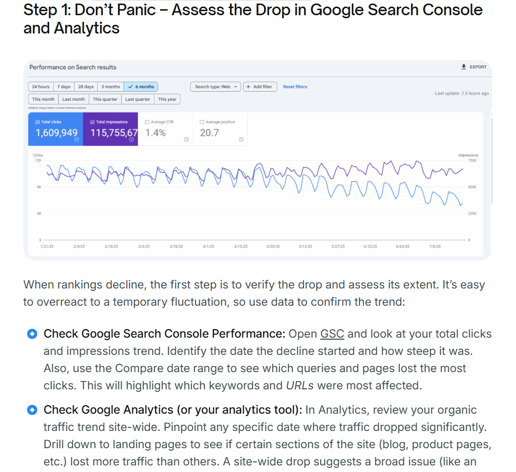 an image of a current, explained problem